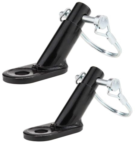 2 stycken cykelsläpvagnskoppling, cykelsläpvagnskoppling, hundvagn cykelkoppling för barn, hundvagn för cykel, vristfäste för räcken, svart