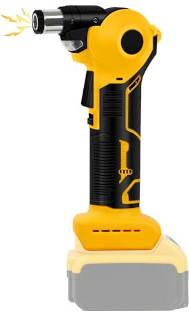 Martillo automático inalámbrico compatible con batería Dewalt de 20 V, martillo de clavos eléctrico con cabeza ajustable de 3 posiciones y pinza magnética (sin batería)
