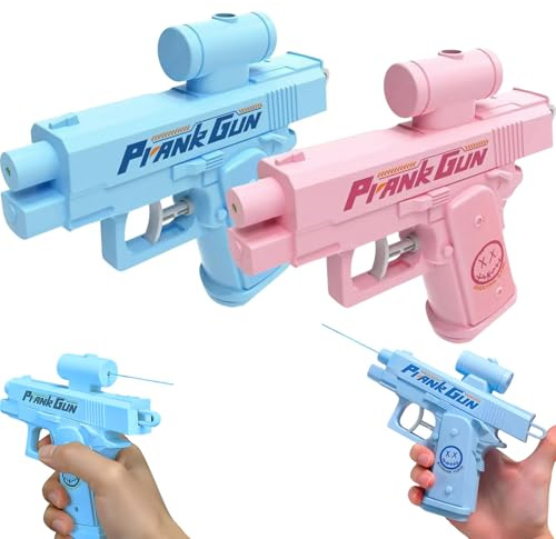 2 Piezas Prank Water Guns, Prank Water Gun bidireccional, Pistolas De Agua Reversibles, para Juguetes de Piscina de Playa de Verano