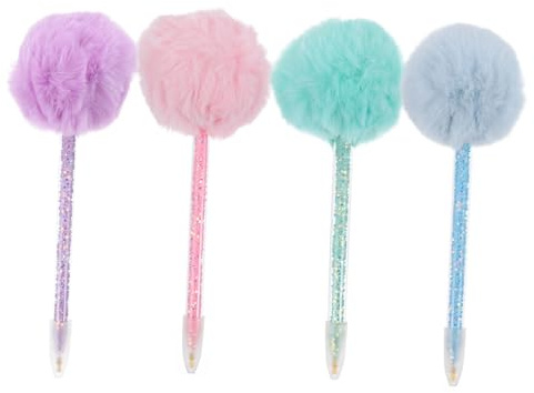 Baluue 4 pièces Stylo à Perles pour Peinture Diamant et Facile à Saisir Outils DIY et Point de Croix avec Colorée pour Débutants et