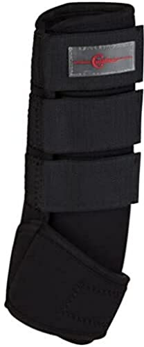 Kerbl 320131 - Ghette in Gomma Sintetica, Set da 4, Colore: Nero