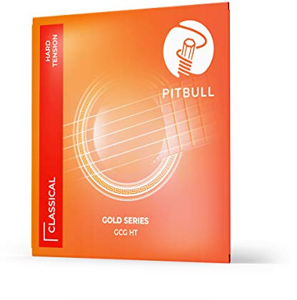 Pitbull Classical Guitar Strings Gold Series Nylon Hard Tension Concert Strings GCG HT