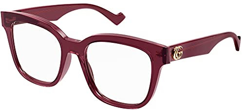 Gucci GG0958O Burgundy 52/18/145 Damen Brillen