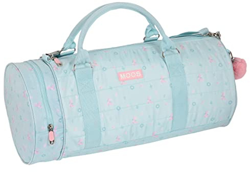 MOOS Moos-M621 Bolsa de Deporte Infantil, Mochila, Ideal para Niños de Diferentes Edades, Cómoda y Versátil, Calidad y Resistencia, 54x24x24, Color Azul Turquesa, Estándar (SAFTA M621)