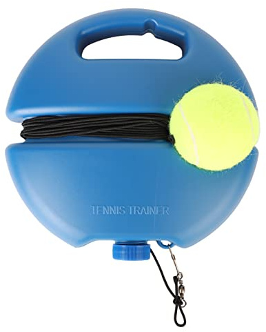 Keenso Tennis Trainer, Self Tennis Trainer Portable Self Pracitce Tennis Training Tool Single Tennis Trainer for Beginners