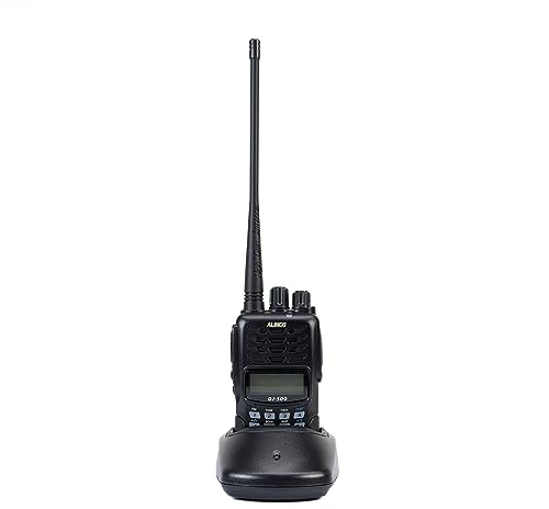 Bärbar VHF/UHF-radiostation Alinco DJ-500-E, justerbar effekt, 200CH, 1500mAh, Talk Around, VOX, TOT, CTCSS, DCS, FM-radio