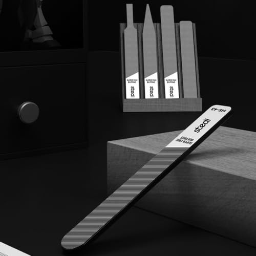 stedi Hobby - Set di 4 utensili per lucidatura e lucidatura, per smerigliatura a specchio in vetro con grana 10000, per modelli Gundam in plastica, legno, parti con base in resina.