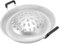 Fockety Padella per barbecue thailandese e coreano, padella antiaderente per grigliare bistecche affumicate, padella per barbecue in alluminio, padelle per BBQ da campeggio (35 cm/13.78in Colore