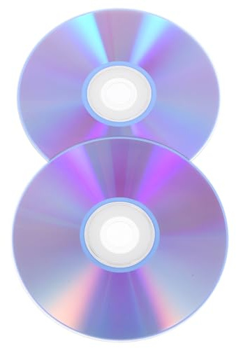 Vaguelly 2piezas Disco CD-r Disco CD Virgen Grabable para Música DVD Vírgenes De Almacenamiento para Grabaciones Importantes Soporte CD-r CD Vírgenes