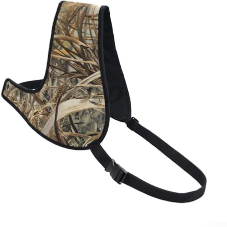 Coussin d'épaule camouflage solide et doux, idéal pour réduire le recul lors d'activités de plein air