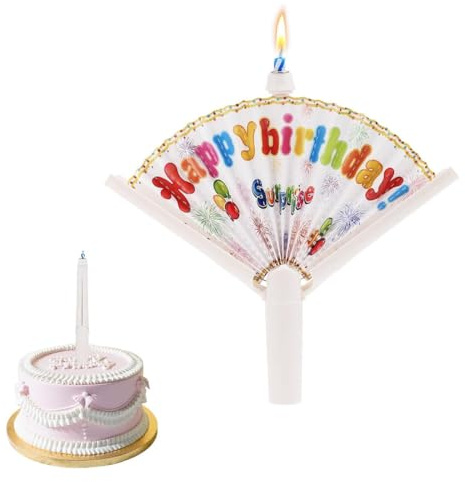 ZORVYN Festa Centro 1 Candele Torta di Compleanno,Candele a Spirale di Compleanno Lunga E Sottile,Candela a Spirale Cupcake per Compleanno Partito Torta Decorazioni (Candele di compleanno creative)