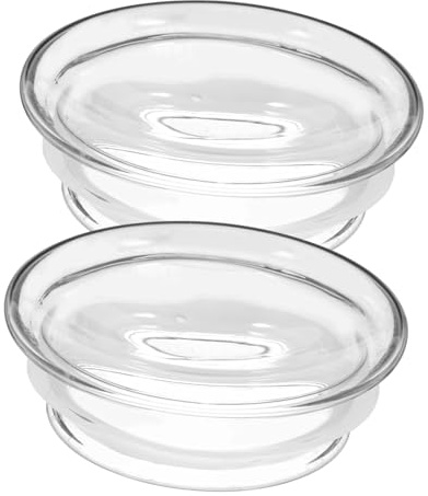CONGARTENO 2 pezzi Coperchi per Brocche in Vetro con Silicone e Acciaio Inossidabile da Tappi Riutilizzabili Antisversamento per Caraffe d Acqua e Sostituzione