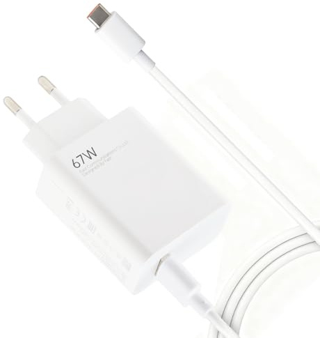 Laddare för Xiaomi snabbladdning 67W och USB C 1M kabel, mobilladdare snabbladdning typ C för Xiaomi 15 14 13T 12 Pro Redmi Note 13 Pro 12 11 liten Turbo väggadapter