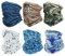 Golopatop Multifunktionstuch Schlauchschal Halsgamasche Eisseide Multifunktionale Schlauchtuch Tube Schal Elastische Halswärmer Atmungsaktive UV-Beständigkeit Bandana für Herren Damen