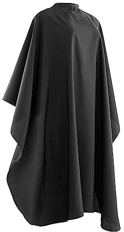 PLABBDPL Mantelle per Parrucchiere, Mantella Taglio Capelli a Tutta Lunghezza, Telo Parrucchiera Professionale per Acconciatura