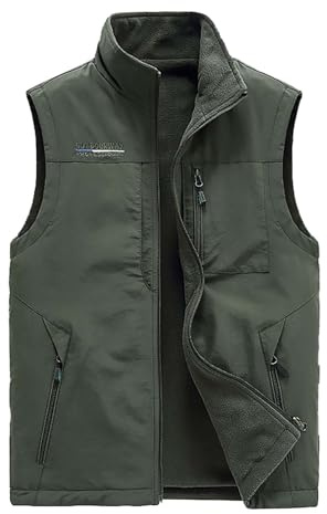 Chaleco de senderismo ligero para hombre, resistente al viento, chaleco de senderismo para exteriores, chaqueta sin mangas de secado rápido, chaleco de pesca transpirable para hombre, chaleco casual