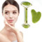 KUMSODE Gua Sha y Rodillo Facial, Guasha para el Masaje Facial, Rodillo de Jade Facial Masaje para Mujeres, Relajante de los Músculos del Cuello y del Cuerpo