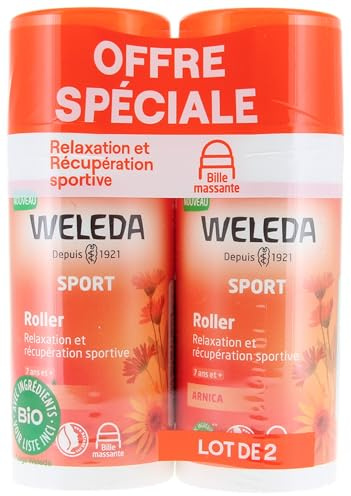 Weleda Sport Roller à l'Arnica Lot de 2 x 75 ml