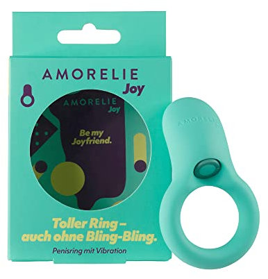 AMORELIE Joy – Vibrierender Penis-Ring Dance | Wasserfest Wiederaufladbar aus Silikon & ABS