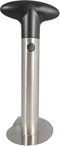 Taglia Ananas in Acciaio Inox con Manico Antiscivolo Ergonomico, Facile da Lavare