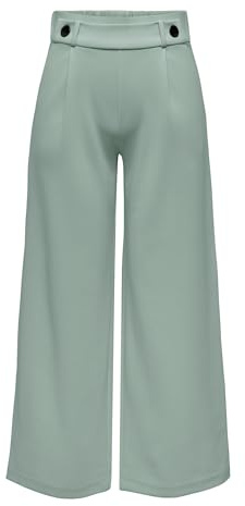 JDY Femme Jdygeggo New Long JRS Noos Pantalons, Vert, S / 30L EU