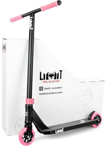 Limit LMT08 Pro Trick Scooter for Kids and Tenns 7 Years and Up–Lightweight Professional Freestyle Stunt Scooters for Intermediate or Beginner Boys and Girls