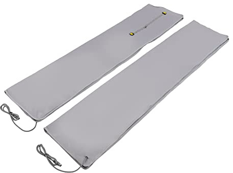 Sauna de 650 W por infrarrojos, manta para sauna de infrarrojos lejanos, manta moldeadora corporal, controlador de 2 zonas, terapia de desintoxicación profesional para uso en salones de belleza, spas