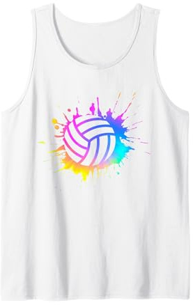 Pallavolo Beach Volley Sport Atleti Uomini Donne Bambini Canotta, Uomo, Bianco, XL