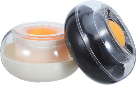 NULYLU 2 St Finger Moistener Med Ergonomisk Rollerboll Kontorsverktyg För Räkning Av Sedlar Smidig Fuktning Spill Kassapersonal