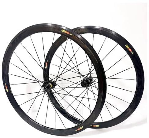 700C Hjulsats Landsvägscykel Skivbroms Racing Cykelhjul Aluminiumlegering | 40mm Fälg 20 Hål Snabbkoppling Främre 100 Mm Bakre 135 Mm För 8/9/10/11 Hastighet