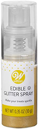 Wilton Edible Gold Glitter Spray, 0.35 oz.
