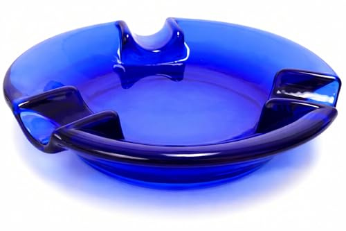 FESS Products Trident Blue Cigar Ashtray Large 6.5