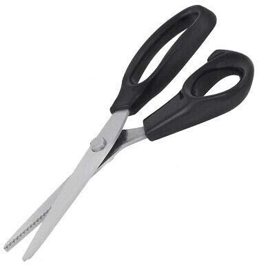 Profi Zickzackschere Zackenschere 9/ 23cm Schneiderschere Stoffschere