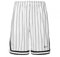 Karl Kani Herren Small Signature Pinstripe Mesh Shorts White, XL