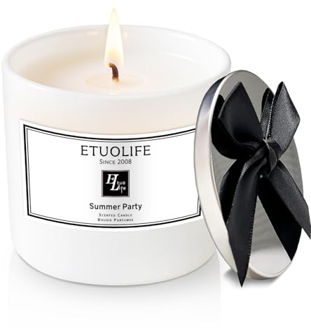 Scented Candle Gifts for Women,High-end Luxury Aromatherapy Soy Wax Candle Gift for Home Decor Wedding Valentine's Day Birthday Mother's Day,Promotes Sleep Relieves Stress Christmas Gifts for Her Him
