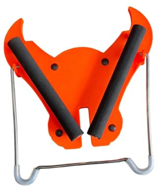 TTETTZ Soporte para Saxofón Alto Soporte Plegable Base Antideslizante Accesorio de Instrumento Material Compacto Diseño Único Adecuado para Exhibiciones Y Pr, Naranja