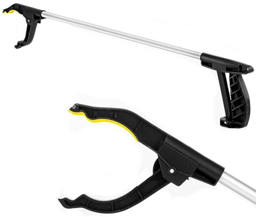 Taylor & Brown Pince à litière longue portée de 76 cm, outil de jardin, outil de ramassage magnétique, durable et robuste pour ramasser les déchets, les mauvaises herbes, les feuilles, le jardinage,