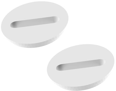 Mounting Plate Compatible with Luxe Bidet Neo 185 & Neo 120 Series - White Attachment Bracket