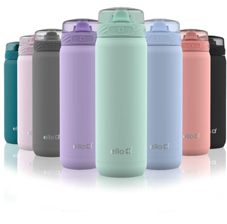 Ello Unisex-Erwachsene Cooper Wasserflasche, Yucca