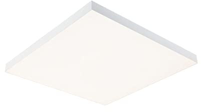 Paulmann 79905 LED Panel Velora Rainbow eckig incl. 1x19 W dimmbar dynamicRGBW Farbsteuerung Weiß Metall Deckenleuchte 3000 K