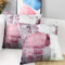 OYIMUA Deko Kissenbezug 40x40 2er Set Samt Kissenbezüge Rosa-Lila Landhausstil Kissenhülle Aesthetic Dekokissen Kuschelkissen Quadratisch Sofakissen Couchkissen Outdoor Kissen Zierkissen