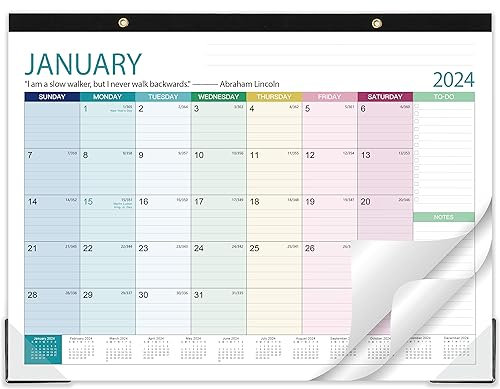 2027 Desk Calendar - Desk Calendar 2027, 22 x 17,Jan 2027 - Dec 2027