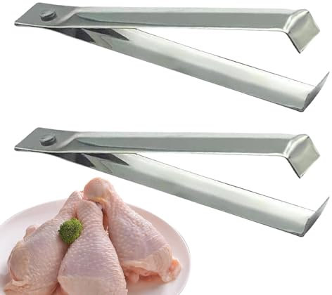 Pinzette a lisca di pesce – 6 pinze sottili per aglio strumento per pelare la pelle di pesce | pratico pelapatate d'aglio con impugnatura di precisione per la cottura di verdure con aglio cucina