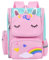 Aucuu Rucksack für Mädchen, Schulrucksack Mädchen, Rucksack Kinder, Große Kapazität Kinderrucksack, Leichter Schulrucksack Kinder für Outdoor, Schule, Reisen