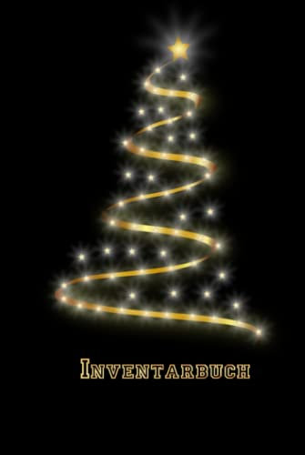 Schreibheft Geschenkidee Inventurbuch Notizbuch Notizheft Schwibbogen A5 100 Seiten Bestandsbuch 06 Inventarbuch für ihre Sammlung Nussknacker ... Lichterketten Engel Stern Schwibbogen Stern