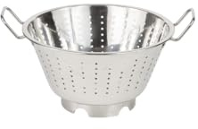 LOUIS TELLIER - Colador cónico con pie - 2 asas - acero inoxidable - 28 cm