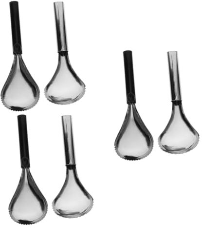 Ciieeo Juego De 3 Cucharas Ergonómicas Para Descorazonar Calabazas Separador De Pulpa Corte Rápido Y Preciso (2 Unidades)