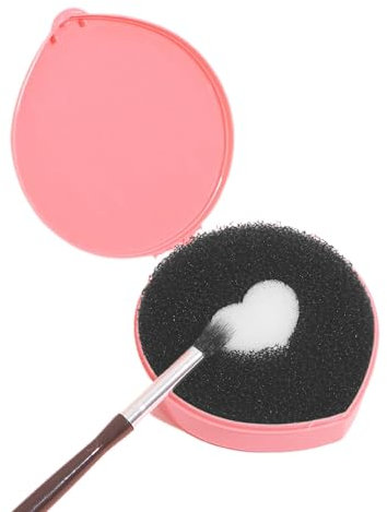 Éponge nettoyante pour enlever la couleur, outil de nettoyage pour enlever la couleur | Pinceaux de maquillage Décolorant Éponge de nettoyage à sec | Nettoyant pour pinceaux de maquillage