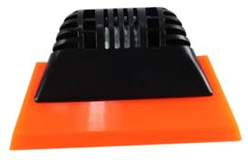 WANGCL Limpiaparabrisas De Goma Flexible para Coche - Escobilla De Silicona TPU para Limpiaparabrisas De Ducha, PelíCula De Vinilo para Ventana Herramienta De Limpieza Sin Rayas Azul Y Naranja