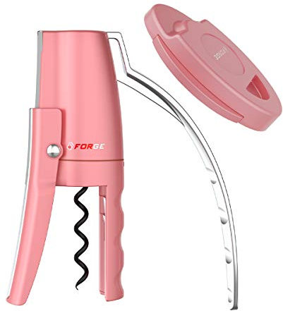 Forge Tire-bouchon à levier de qualité supérieure avec coupe-capsule